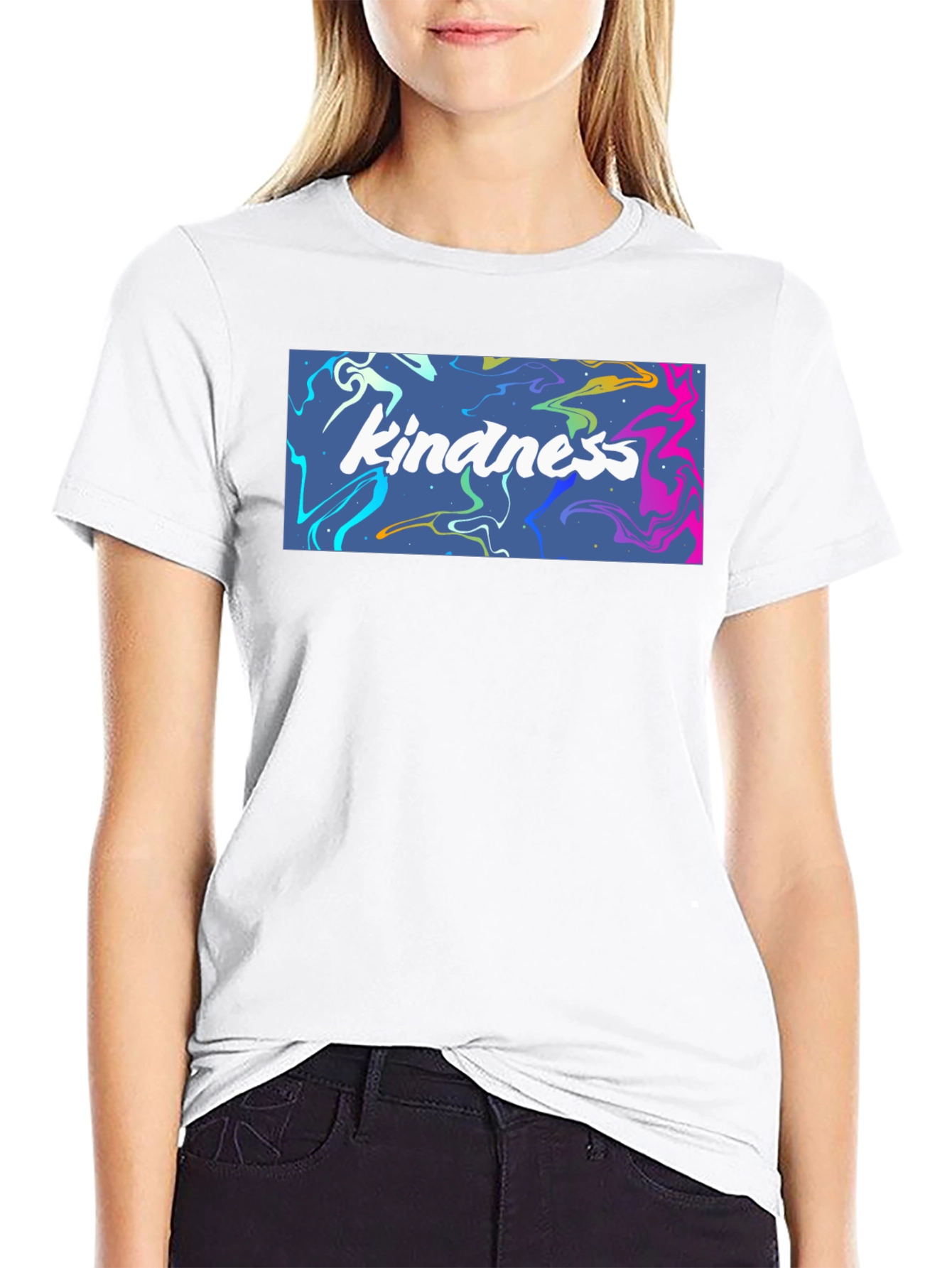 Kindness Graphic Tee - Trendy Comfort