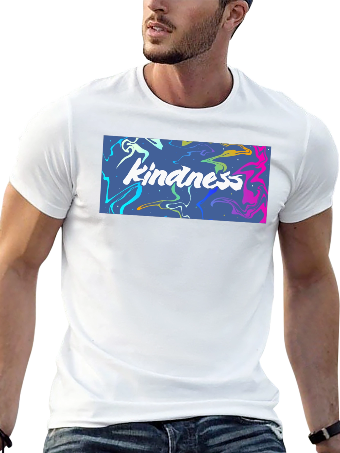Kindness Graphic Tee - Trendy Comfort
