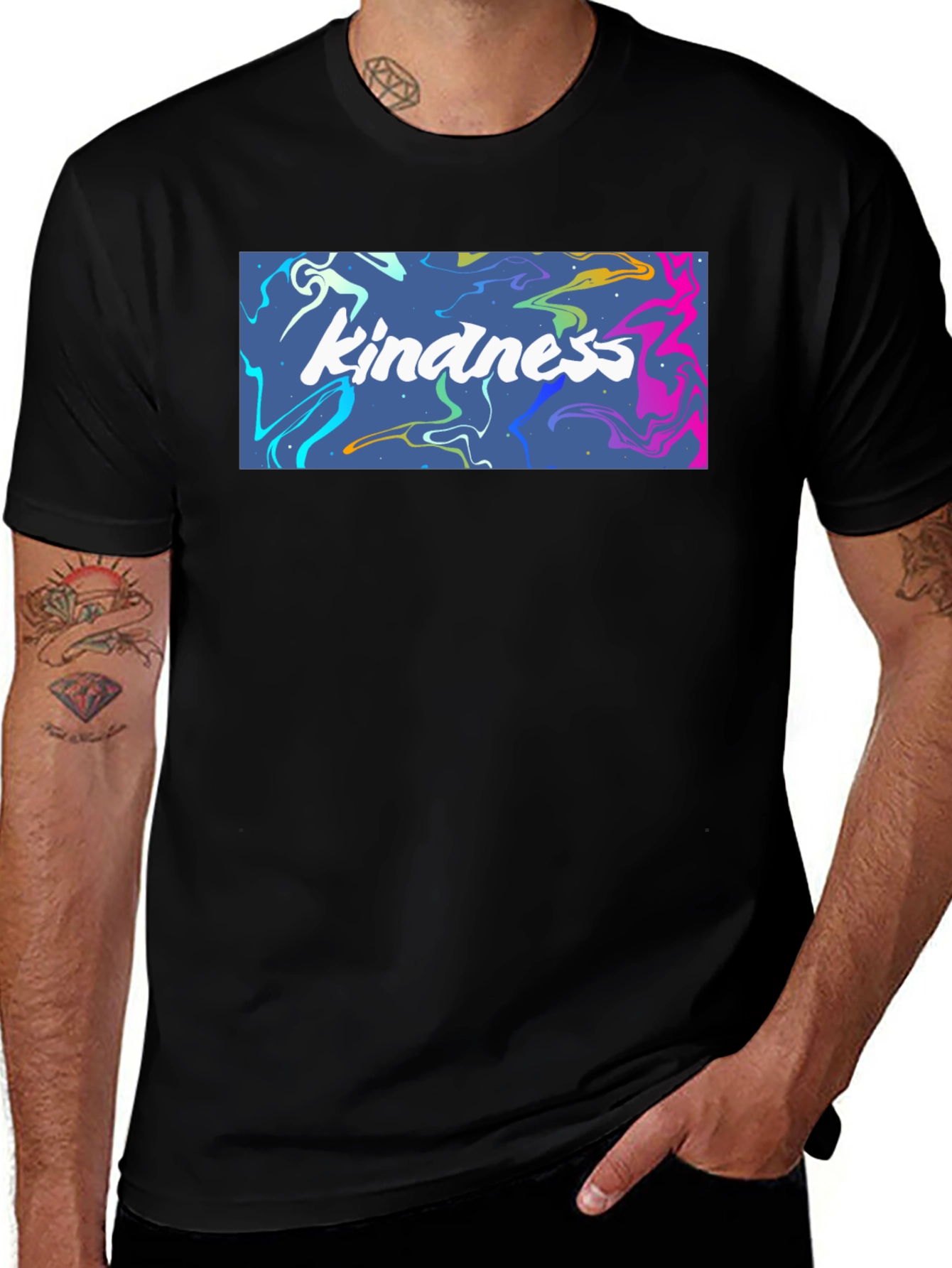 Kindness Graphic Tee - Trendy Comfort