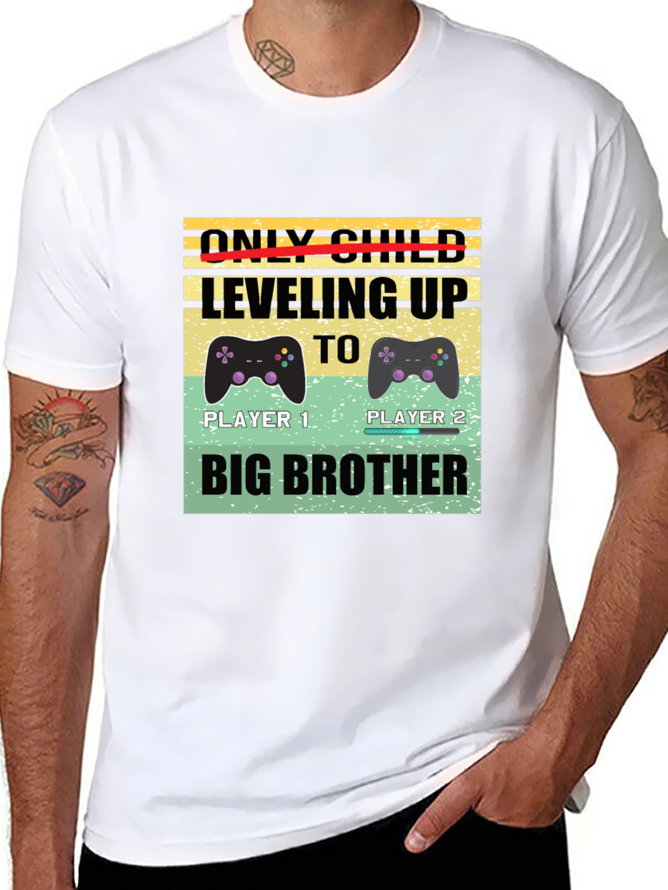 Leveling Up to Big Brother T-Shirt