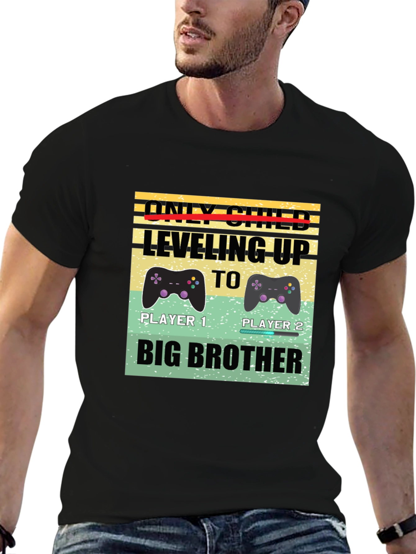 Leveling Up to Big Brother T-Shirt