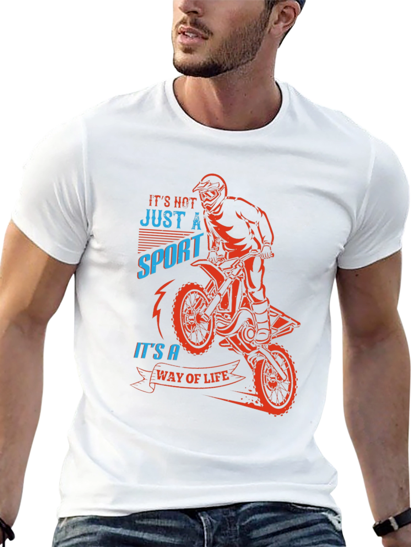 Motocross Way of Life Graphic Tee
