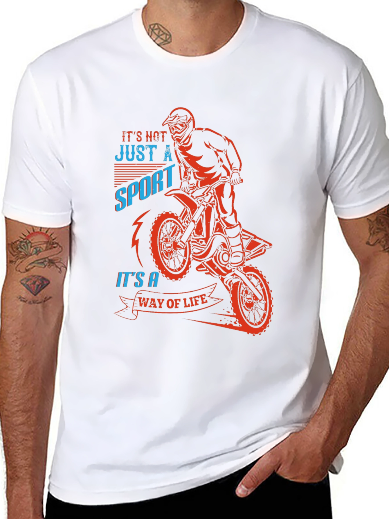Motocross Way of Life Graphic Tee