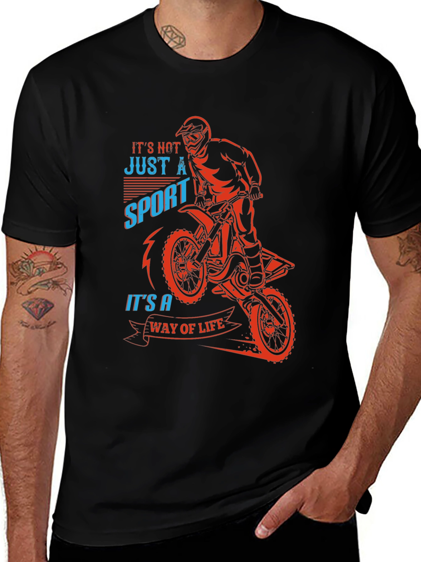 Motocross Way of Life Graphic Tee