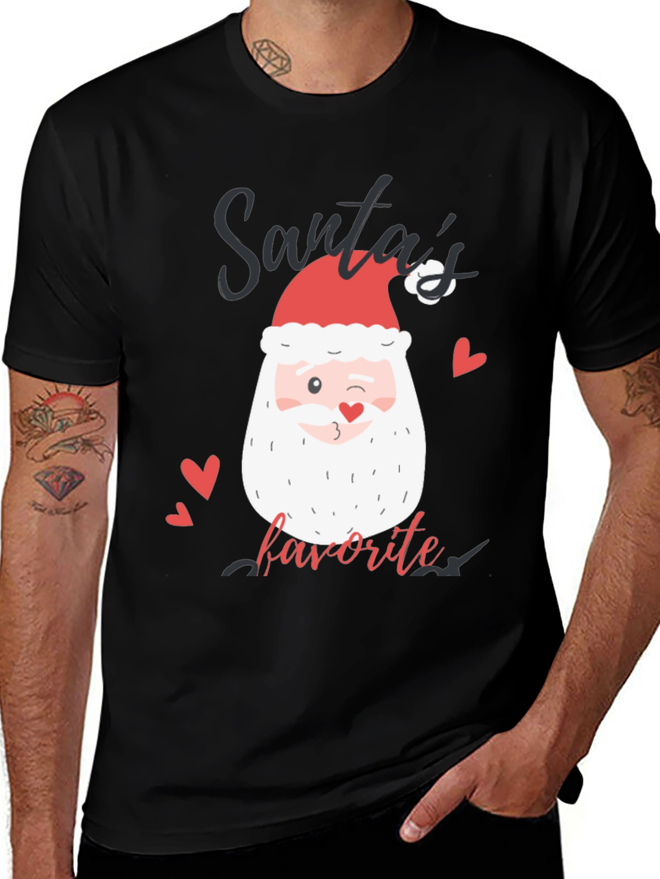 Santas Favorite Christmas T-Shirt