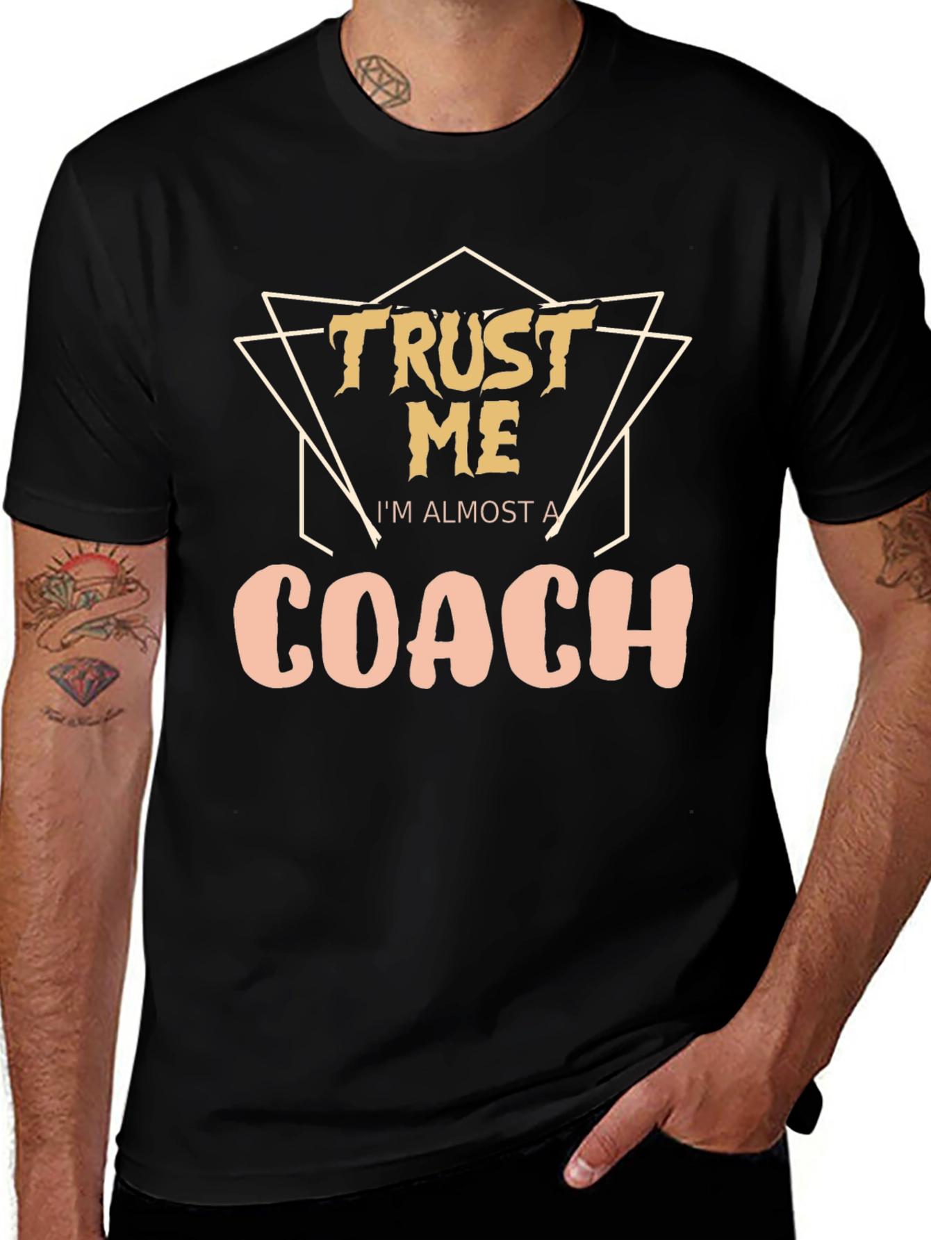 Trust Me Im Almost a Coach - Graphic T-Shirt