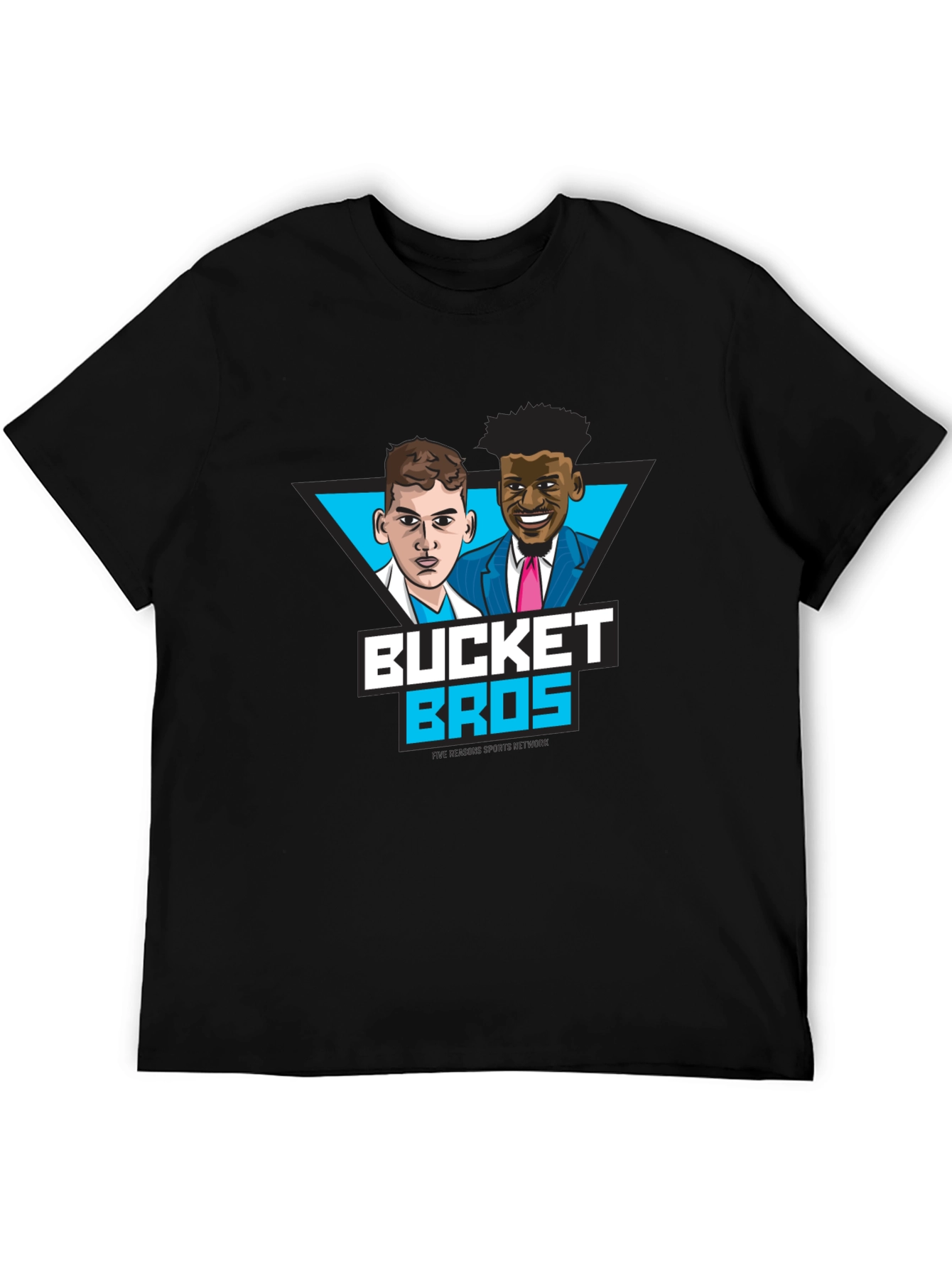 Bucket Bros Graphic T-Shirt - Black