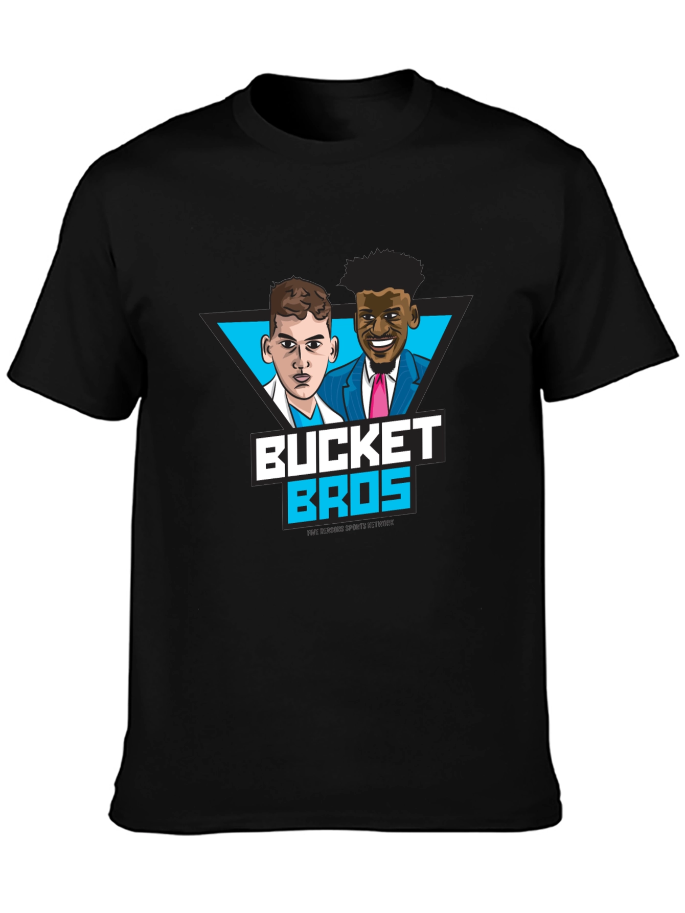 Bucket Bros Graphic T-Shirt - Black