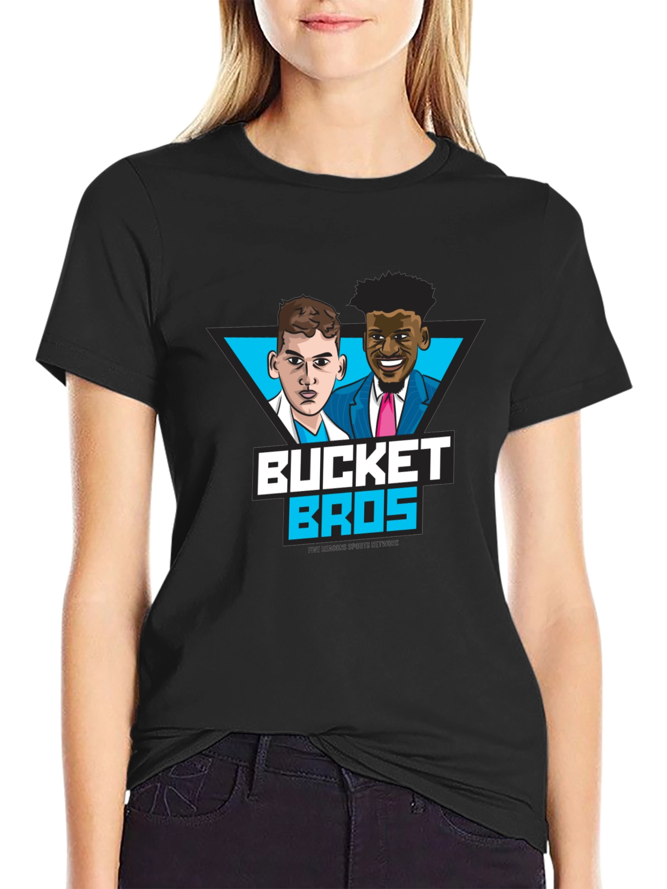 Bucket Bros Graphic T-Shirt - Black