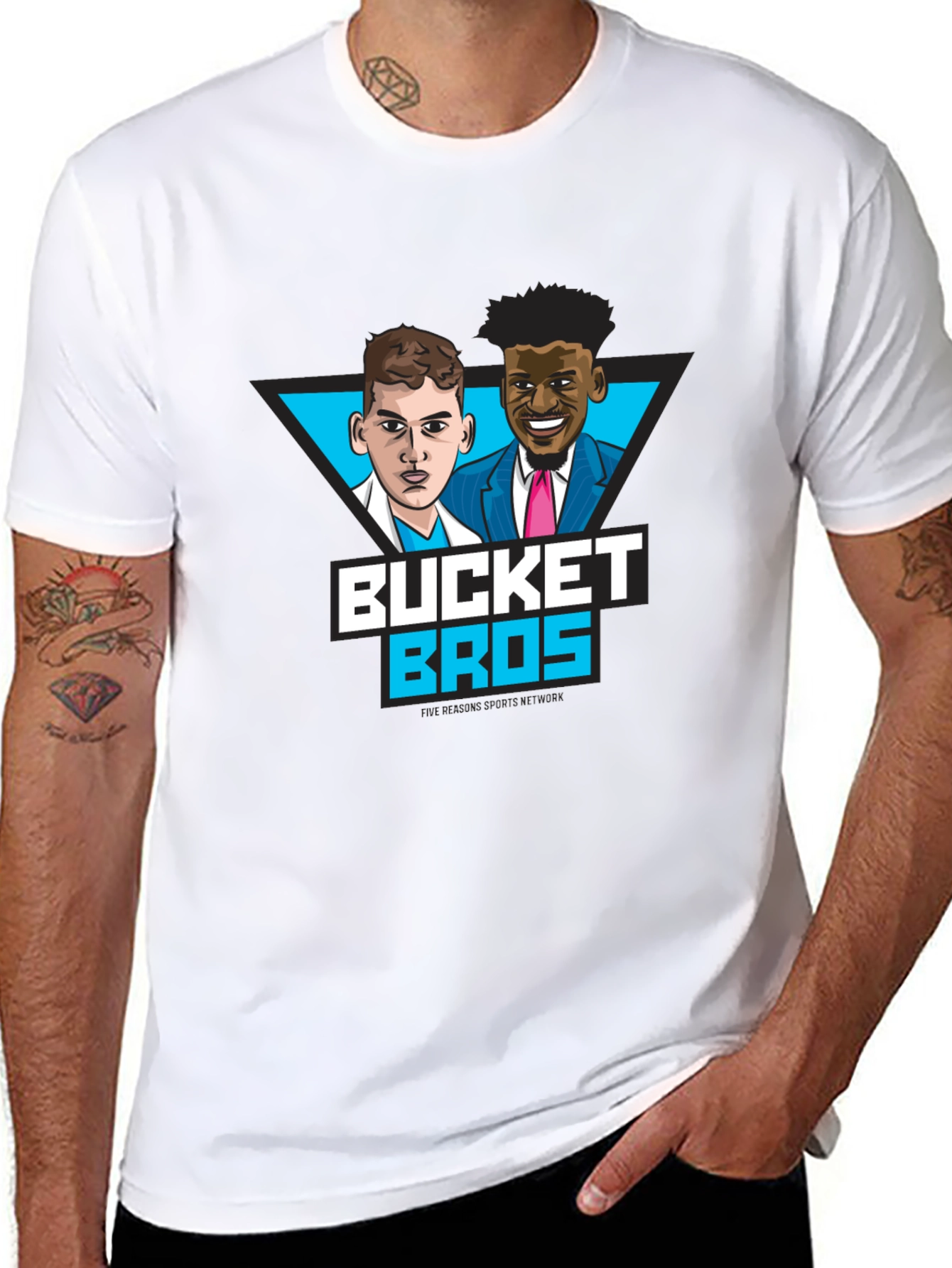 Bucket Bros Graphic T-Shirt - Black
