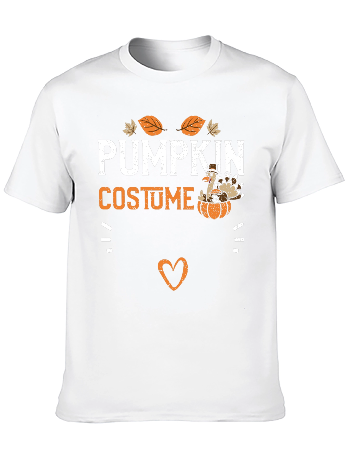 Pumpkin Costume Turkey Thanksgiving T-Shirt