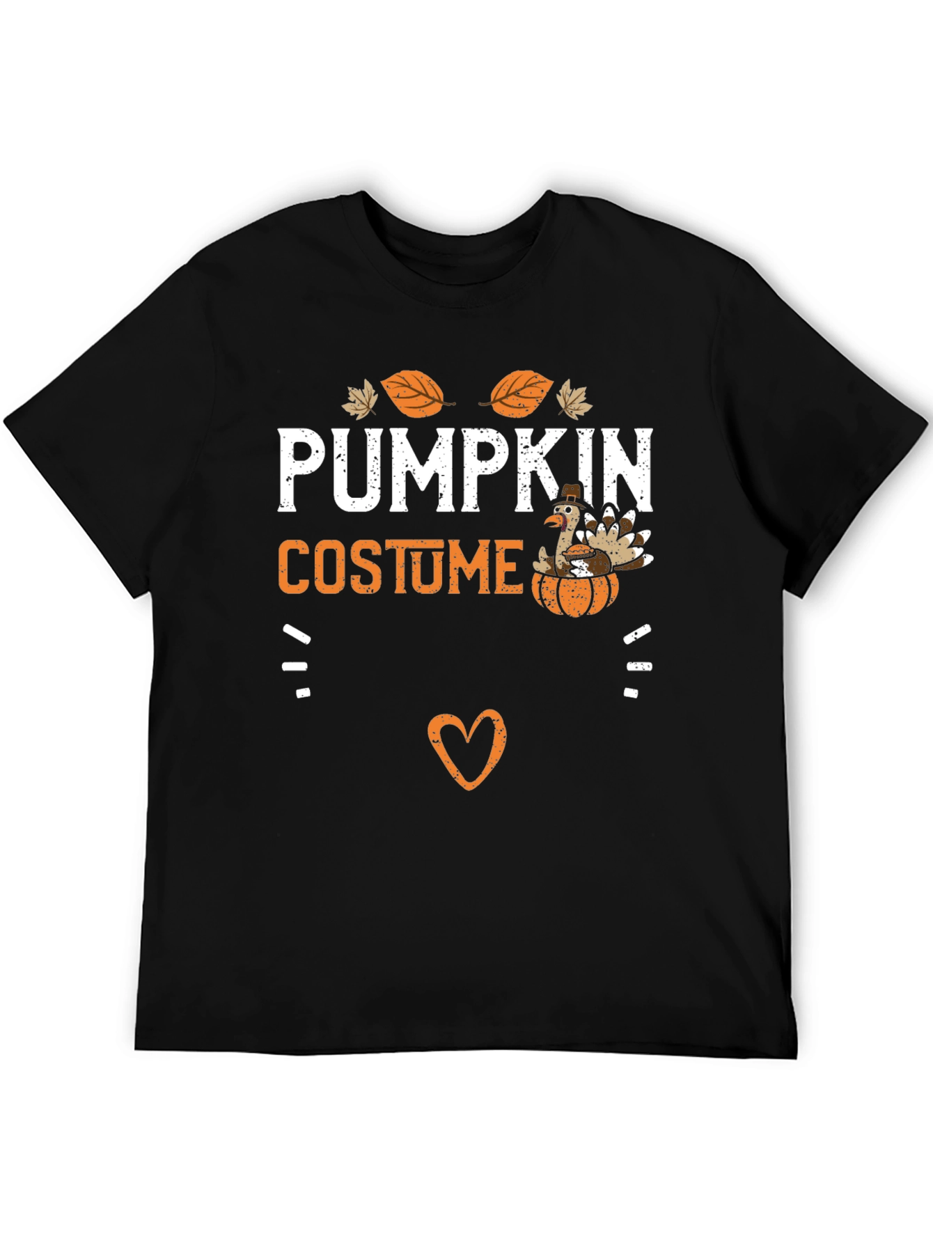 Pumpkin Costume Turkey Thanksgiving T-Shirt