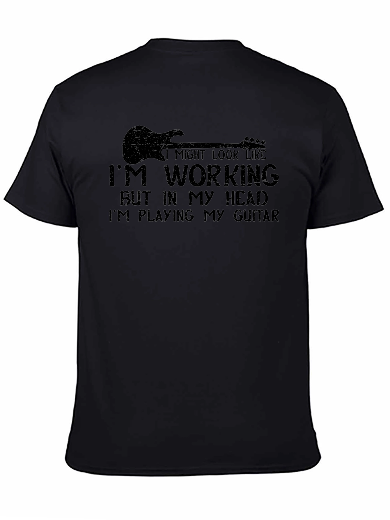 Guitar Head T-Shirt: Im Working