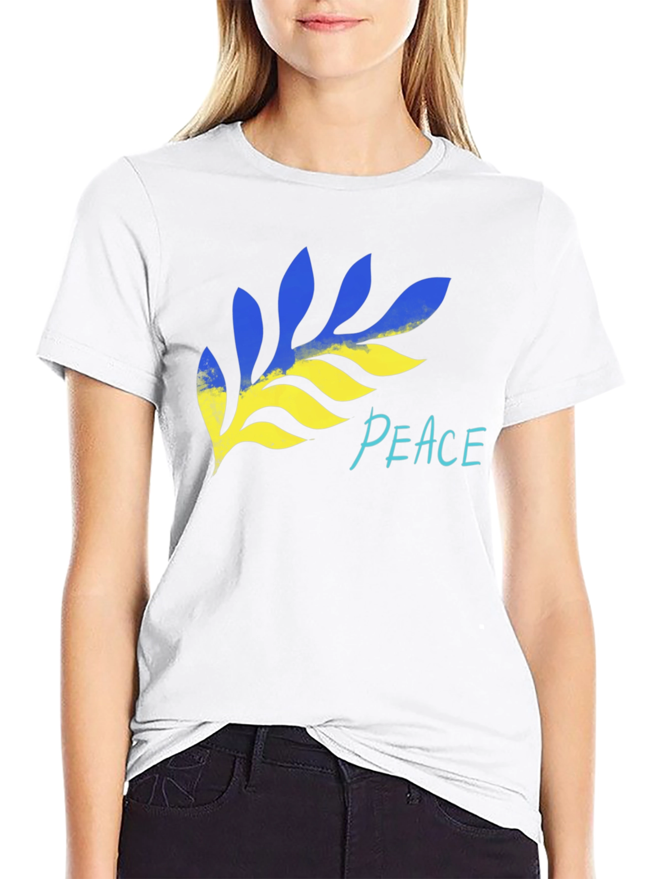 Ukraine Peace T-Shirt - Stylish Support