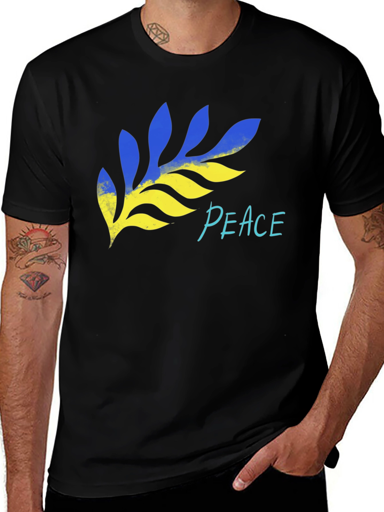 Ukraine Peace T-Shirt - Stylish Support