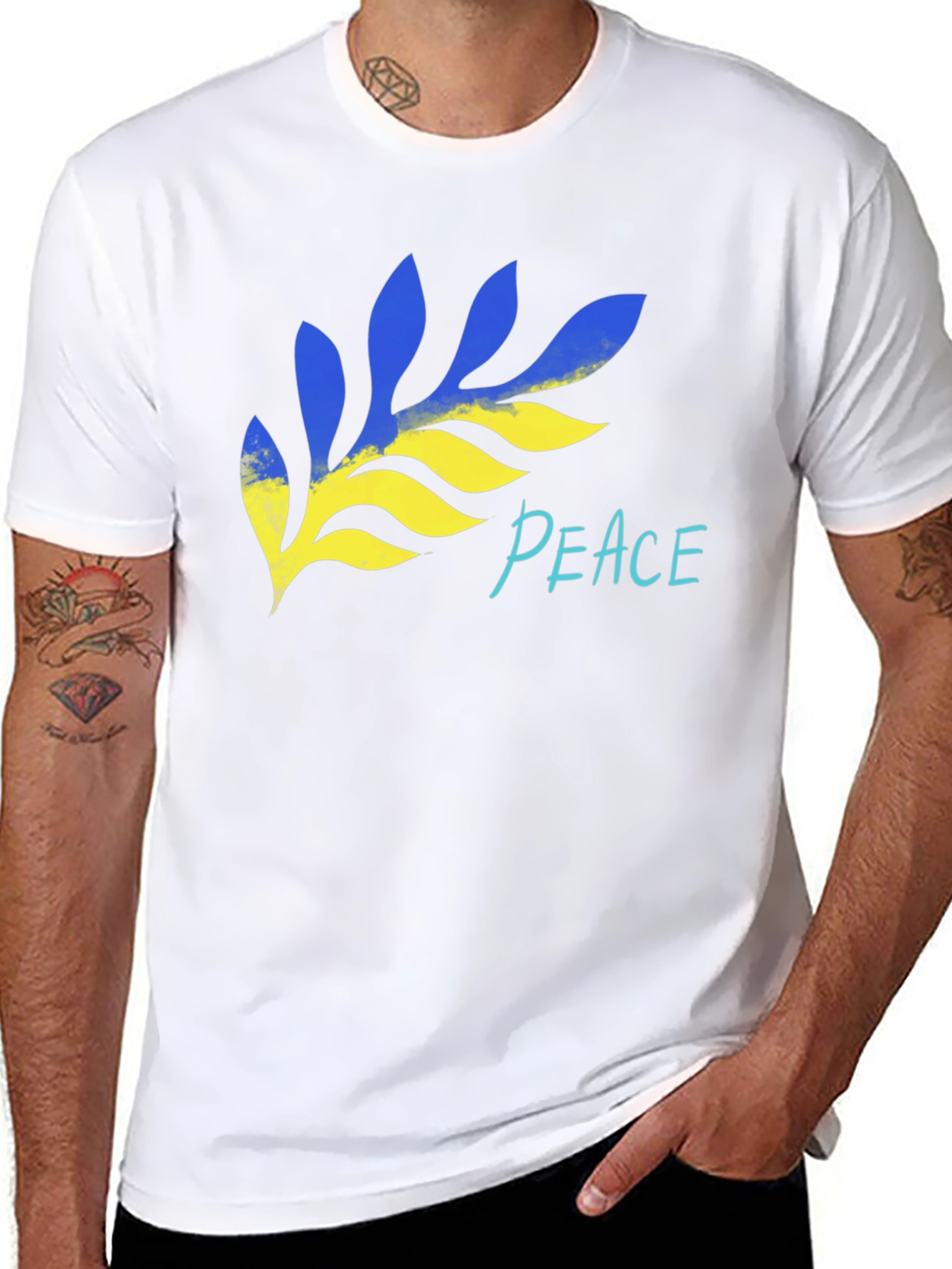 Ukraine Peace T-Shirt - Stylish Support