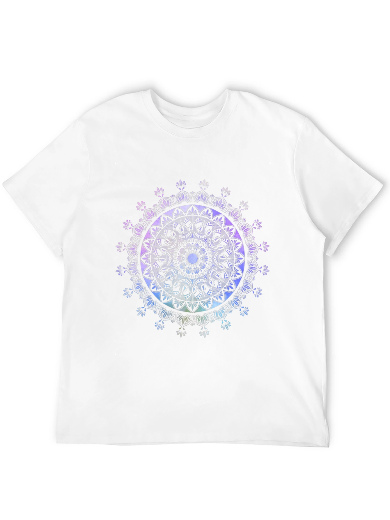 Mandala Art Black T-Shirt