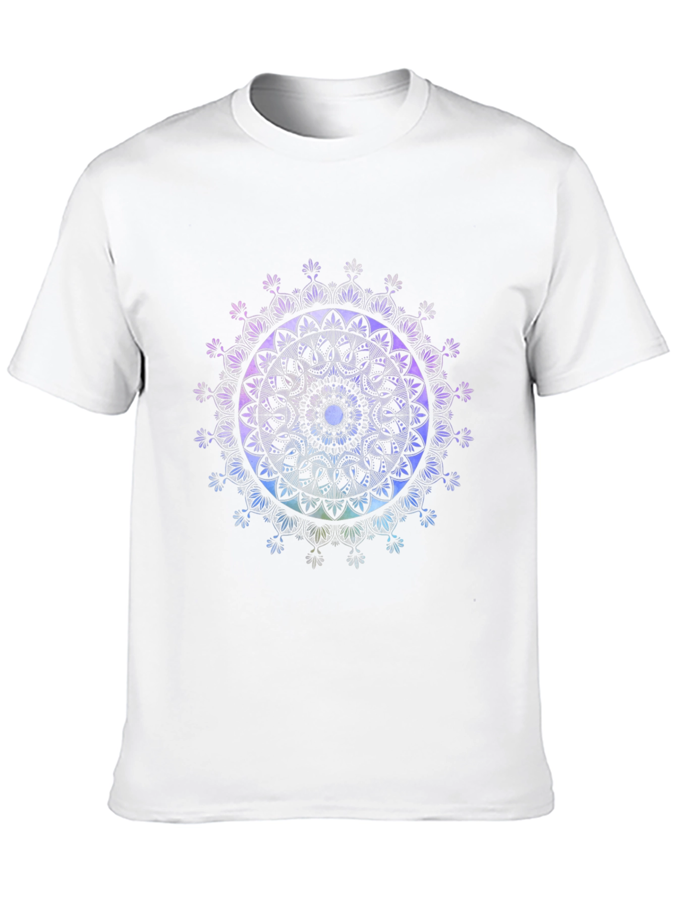 Mandala Art Black T-Shirt