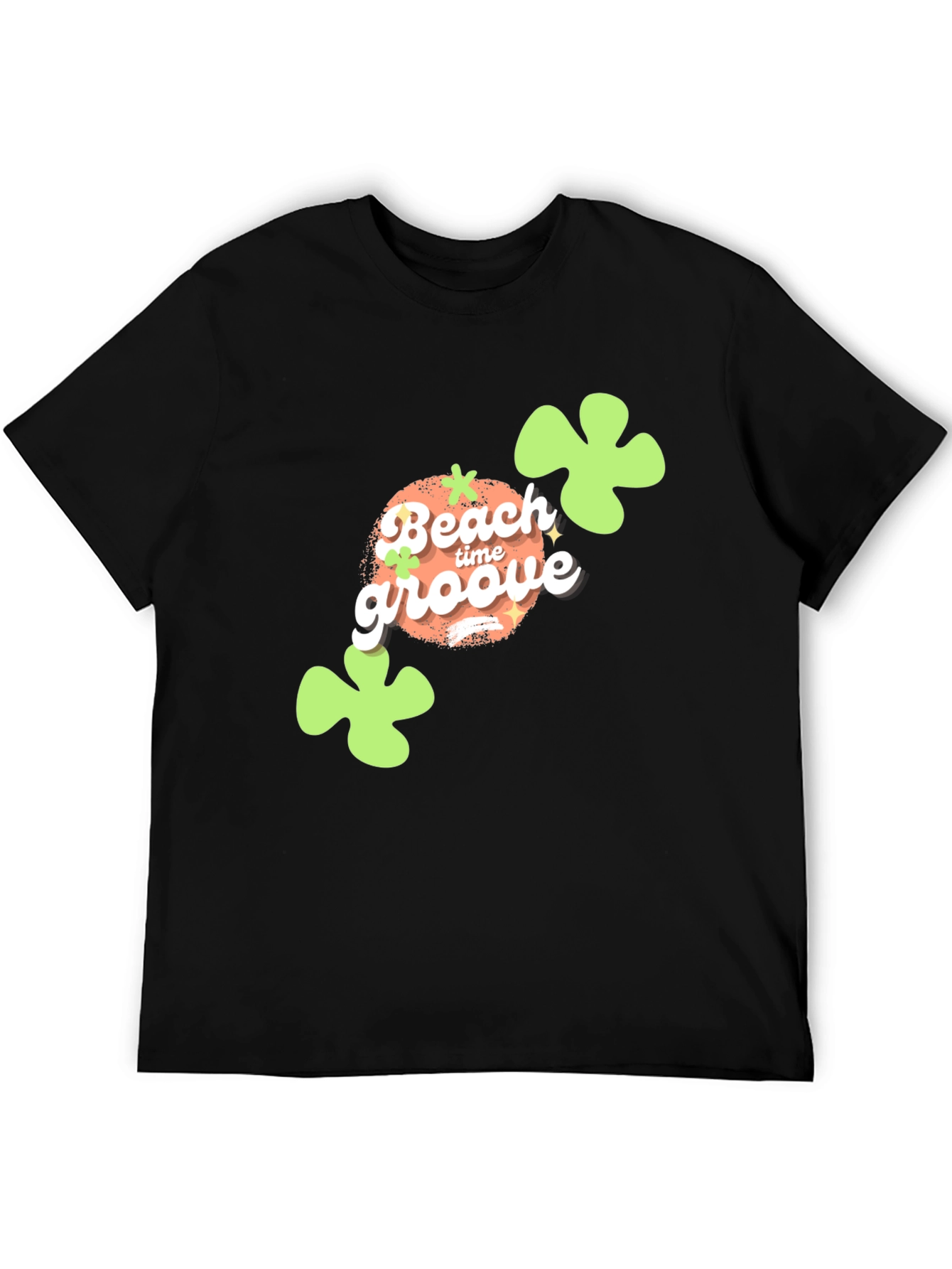 Beach Time Groove Graphic T-Shirt