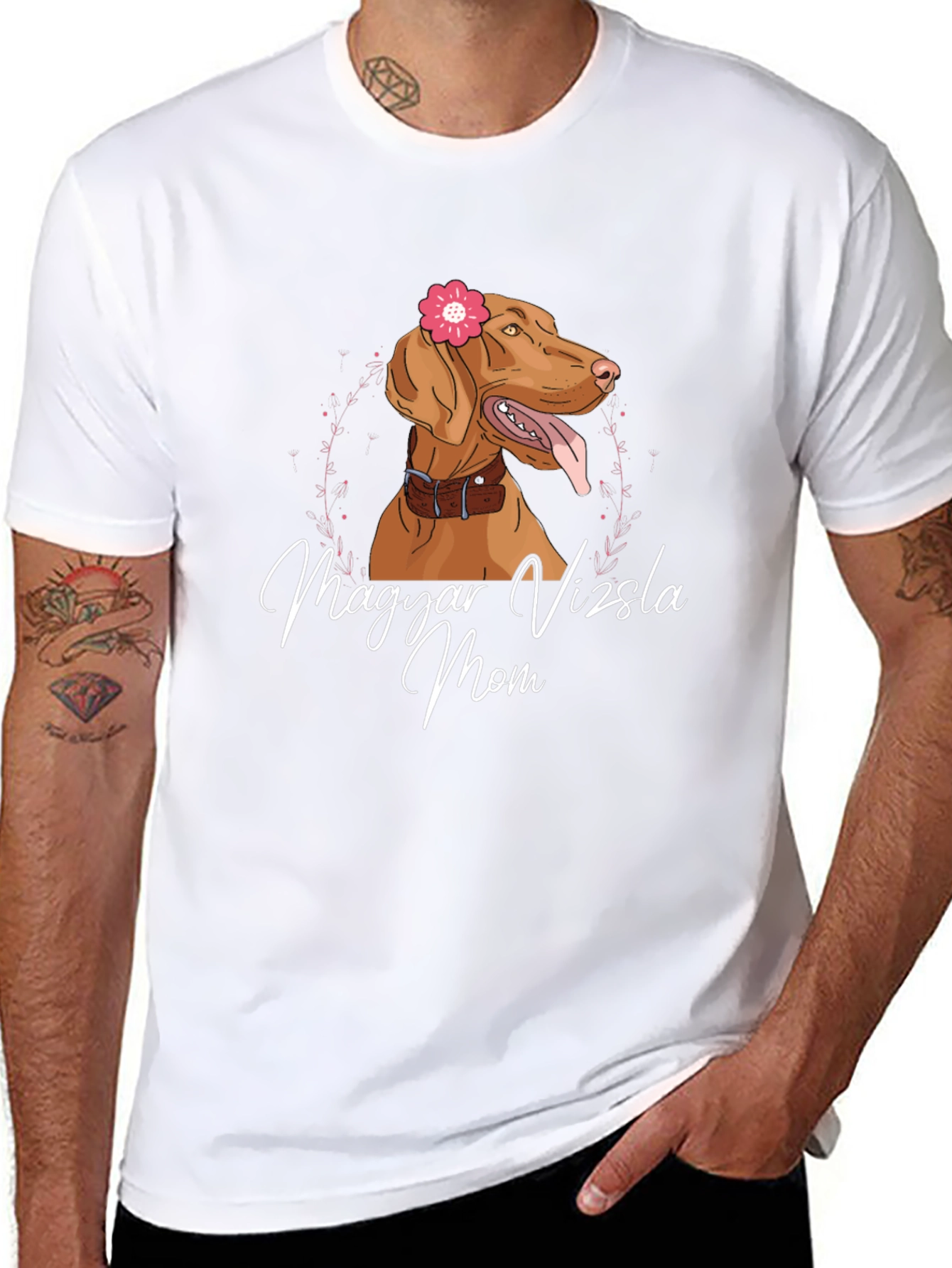 Magyar Vizsla Mom T-Shirt - Dog Lover Tee