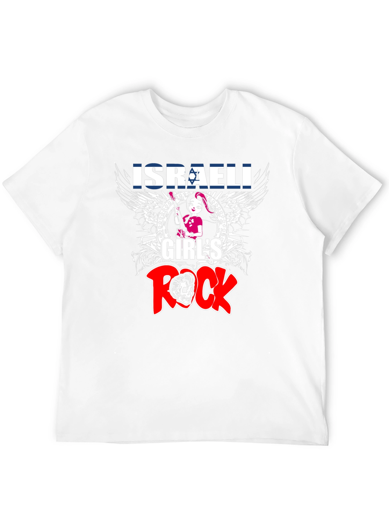 Israeli Girls Rock T-Shirt - Black