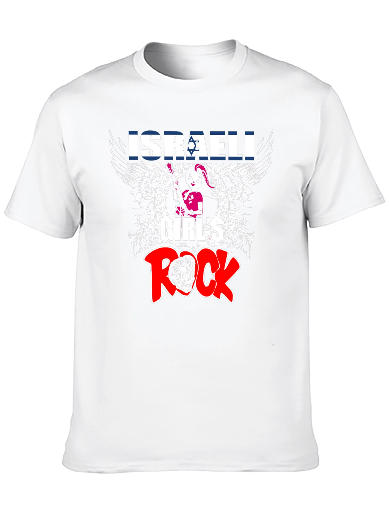 Israeli Girls Rock T-Shirt - Black
