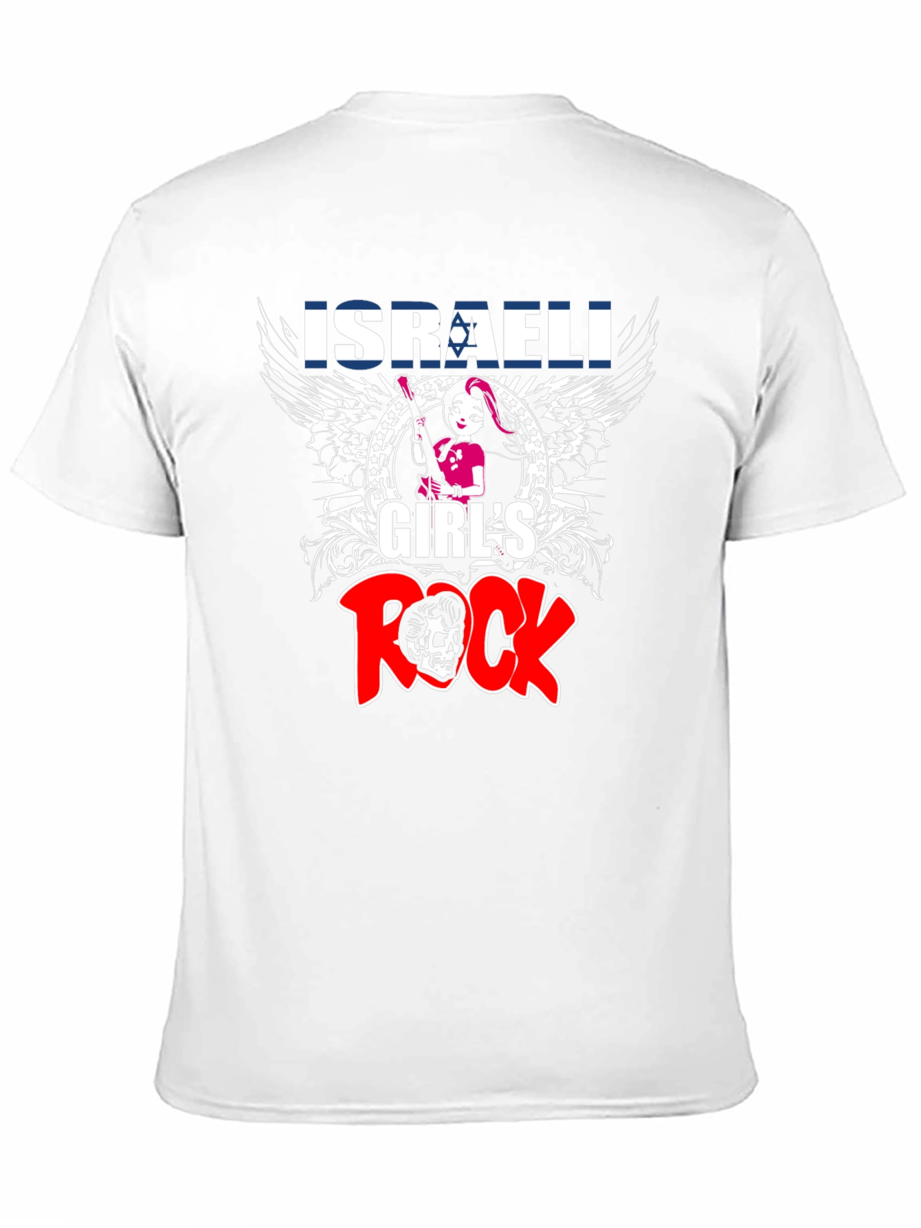 Israeli Girls Rock T-Shirt - Black