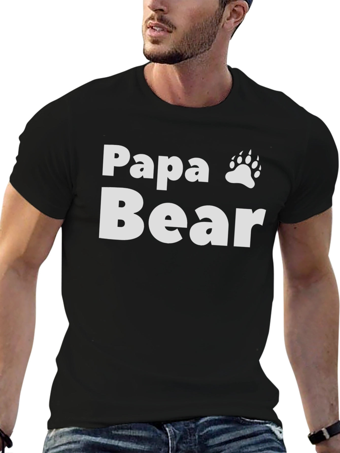 Papa Bear T-Shirt - Fathers Day Gift