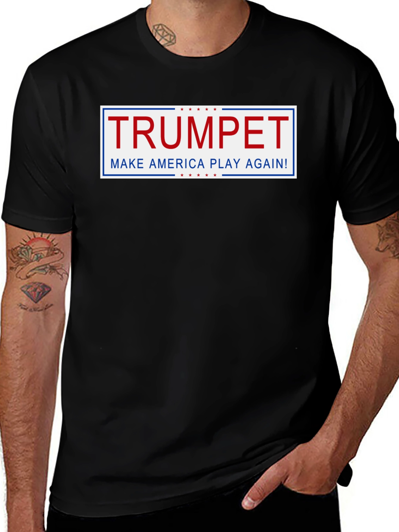 Trumpet Make America Play Again T-Shirt