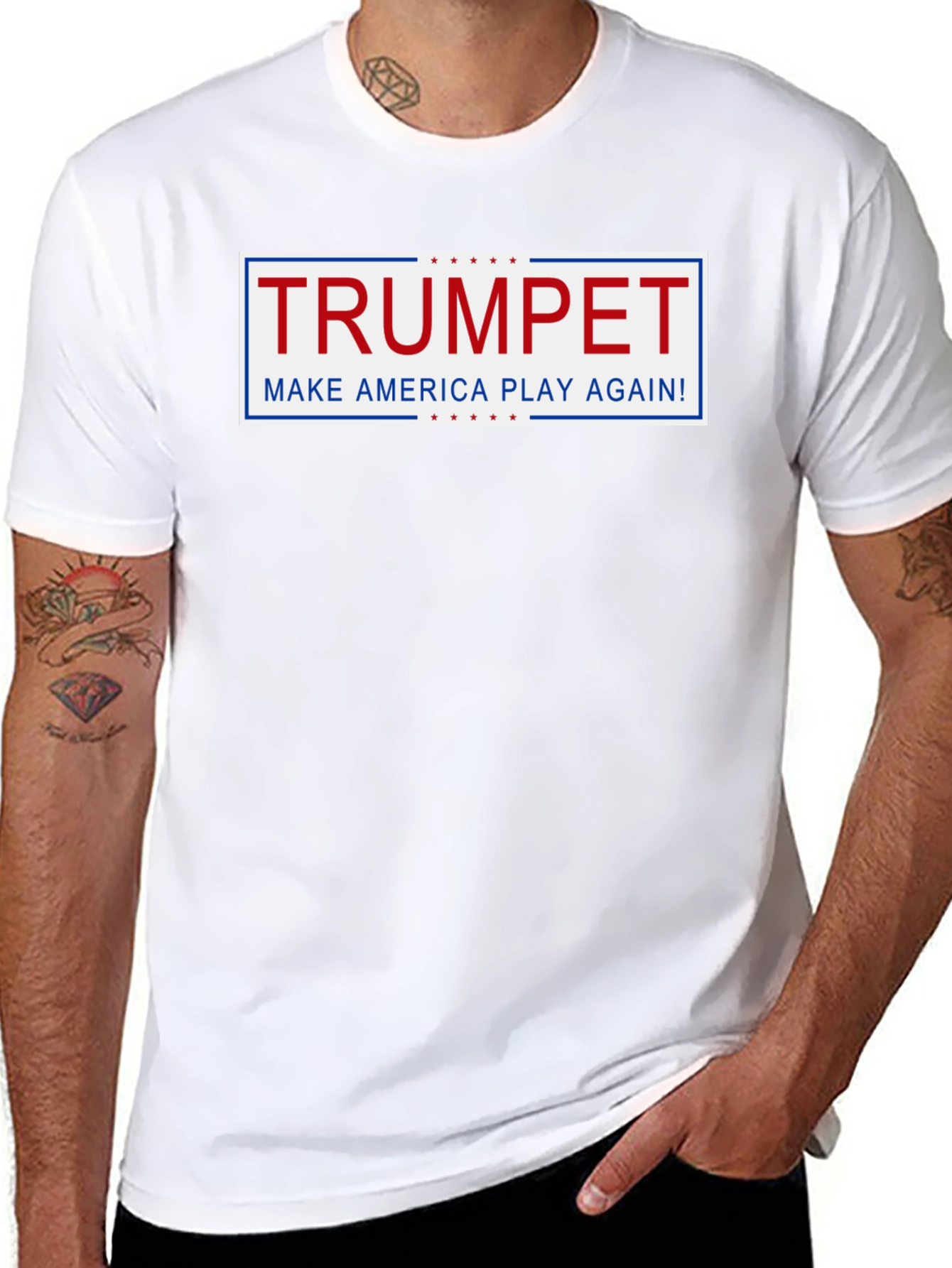 Trumpet Make America Play Again T-Shirt