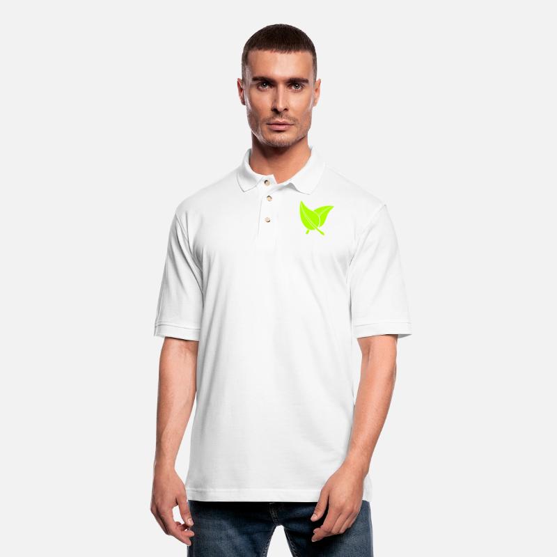 2 Green Beautiful Leaves Eco Spring Summer Nature