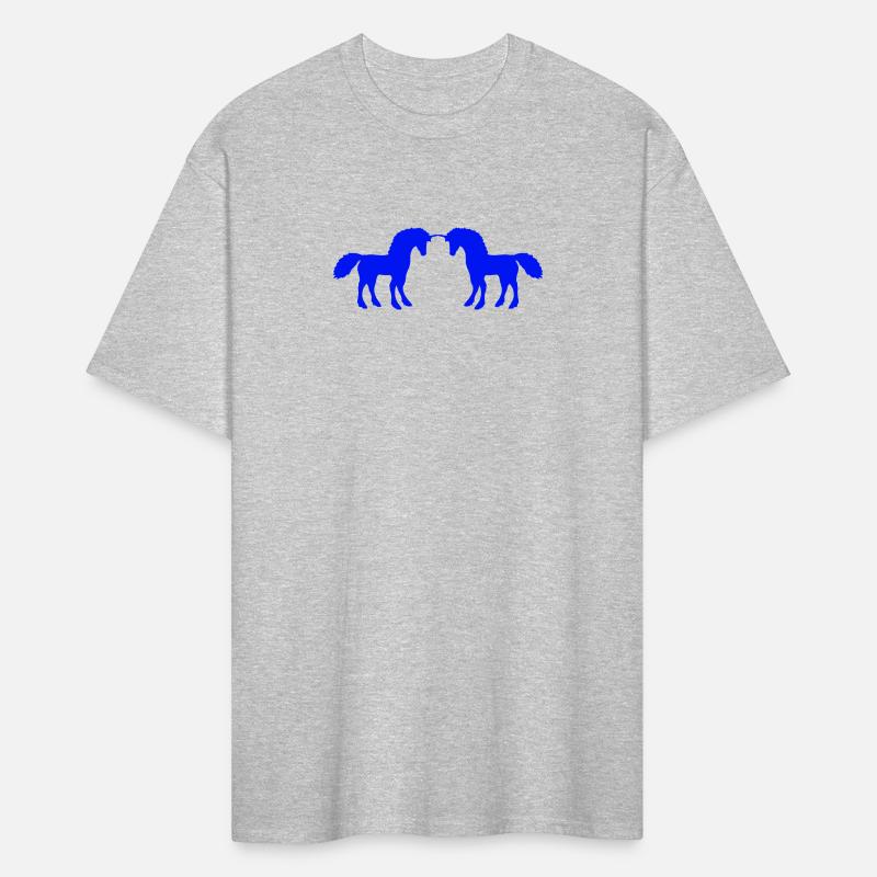 2 Unicorns Silhouette Battle Duel Team Friends Fun