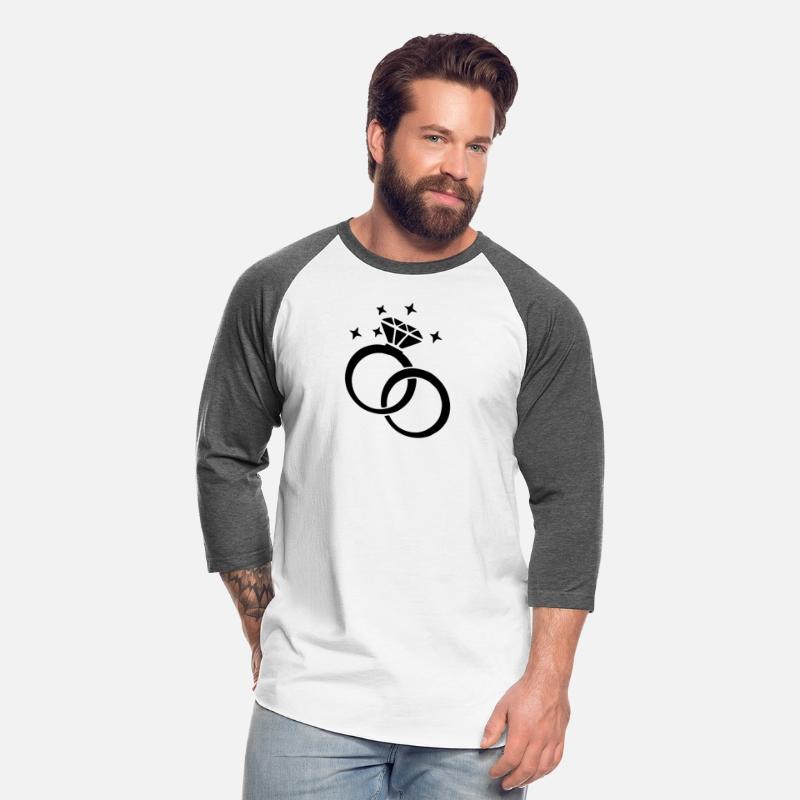 2 Wedding Rings funny tshirt