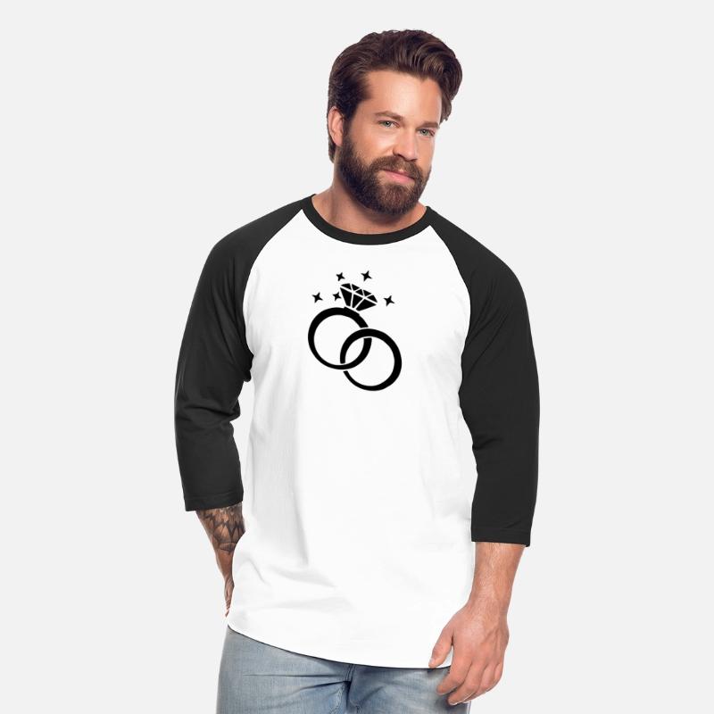 2 Wedding Rings funny tshirt