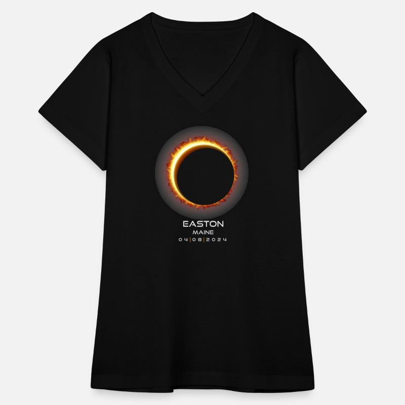 2024 Easton Maine Eclipse Memento Souvenir April