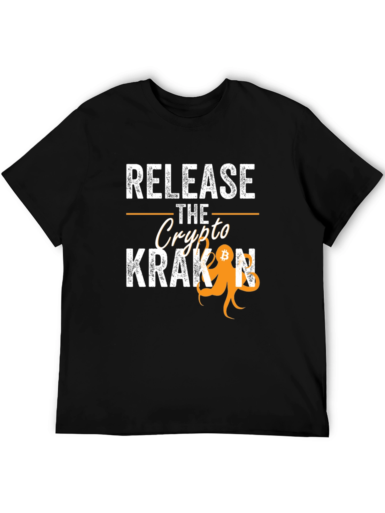 Release The Crypto Kraken Bitcoin T-Shirt