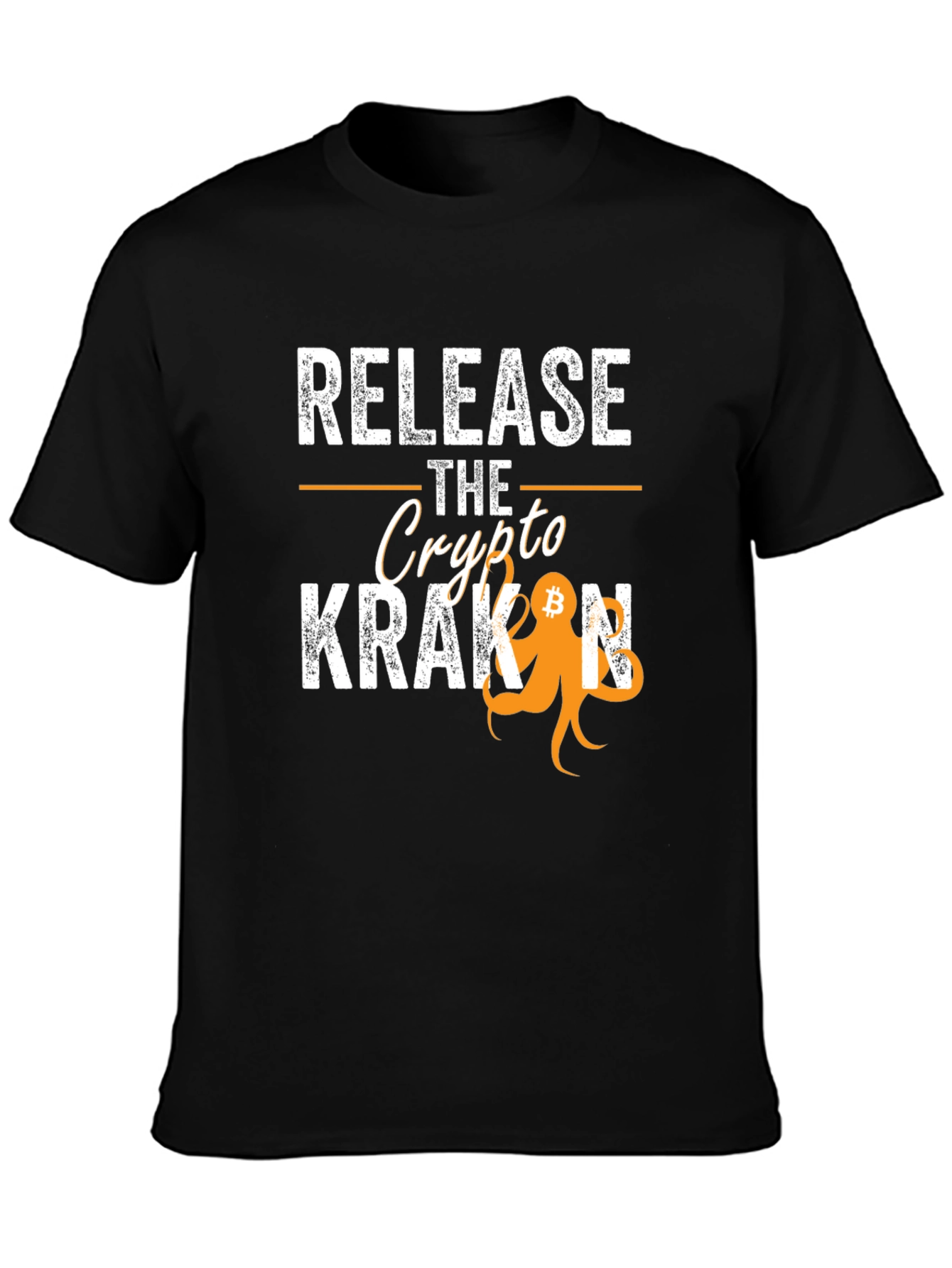 Release The Crypto Kraken Bitcoin T-Shirt