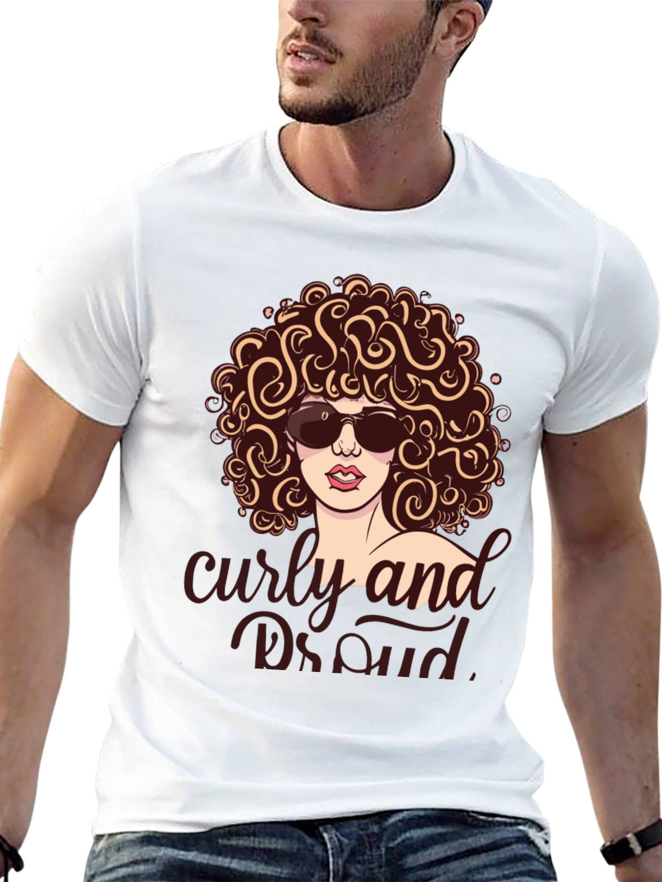 Curly & Proud T-Shirt - Unisex Graphic Tee