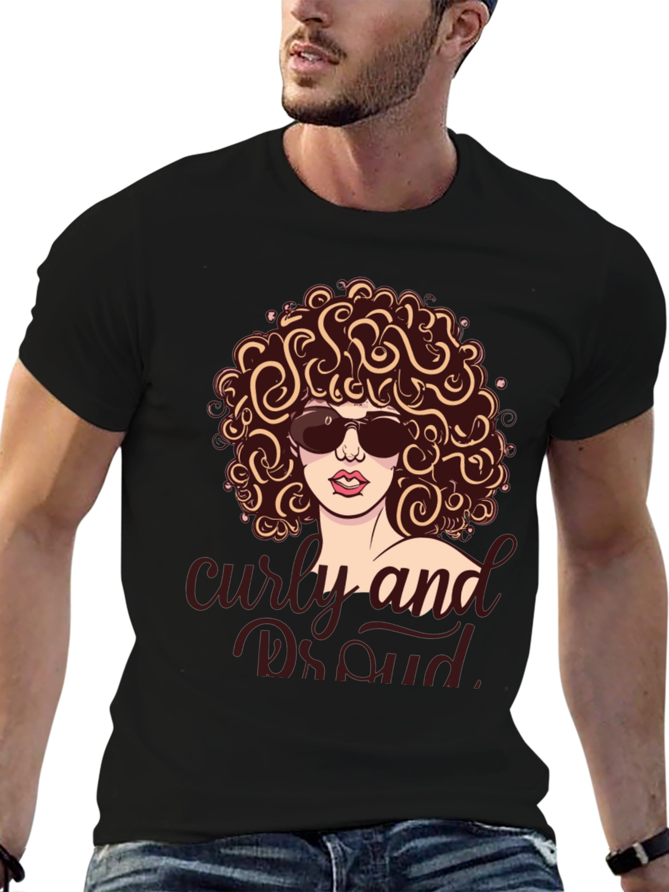 Curly & Proud T-Shirt - Unisex Graphic Tee