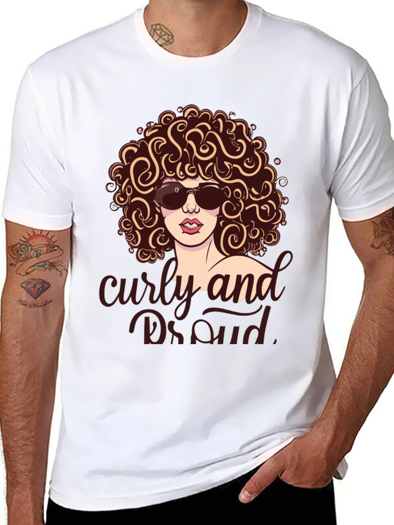Curly & Proud T-Shirt - Unisex Graphic Tee