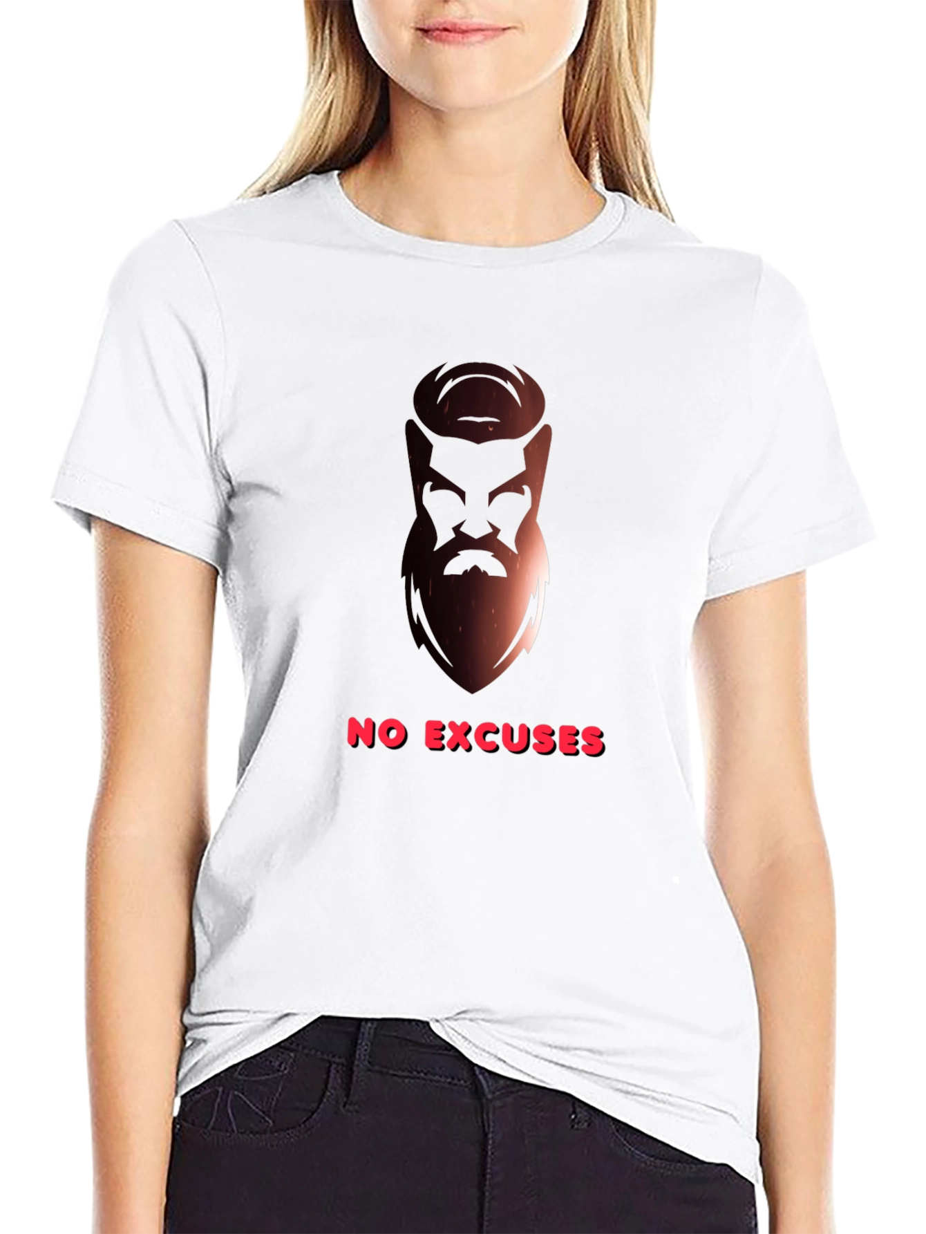 No Excuses Graphic Tee - Mens Black T-Shirt