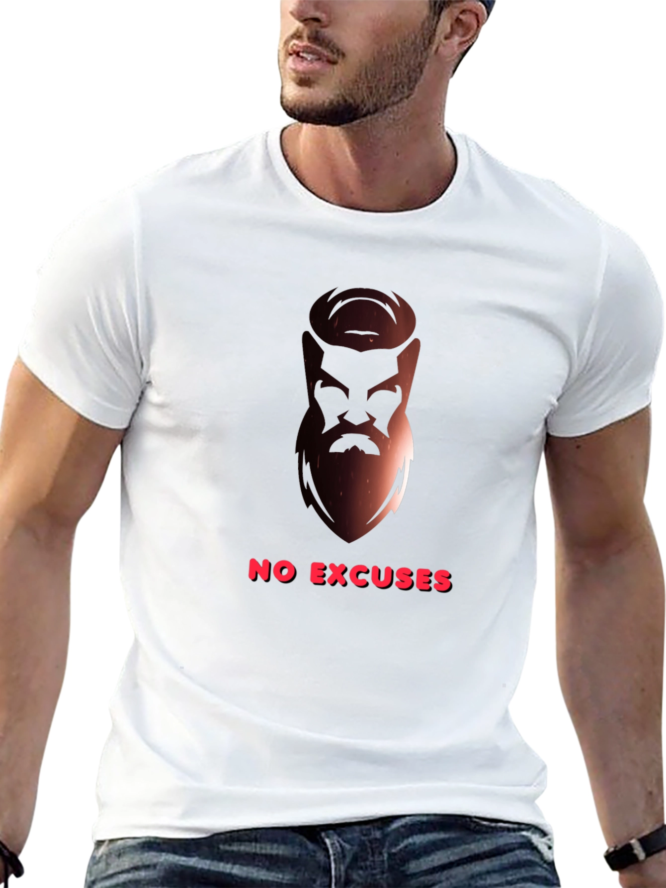 No Excuses Graphic Tee - Mens Black T-Shirt