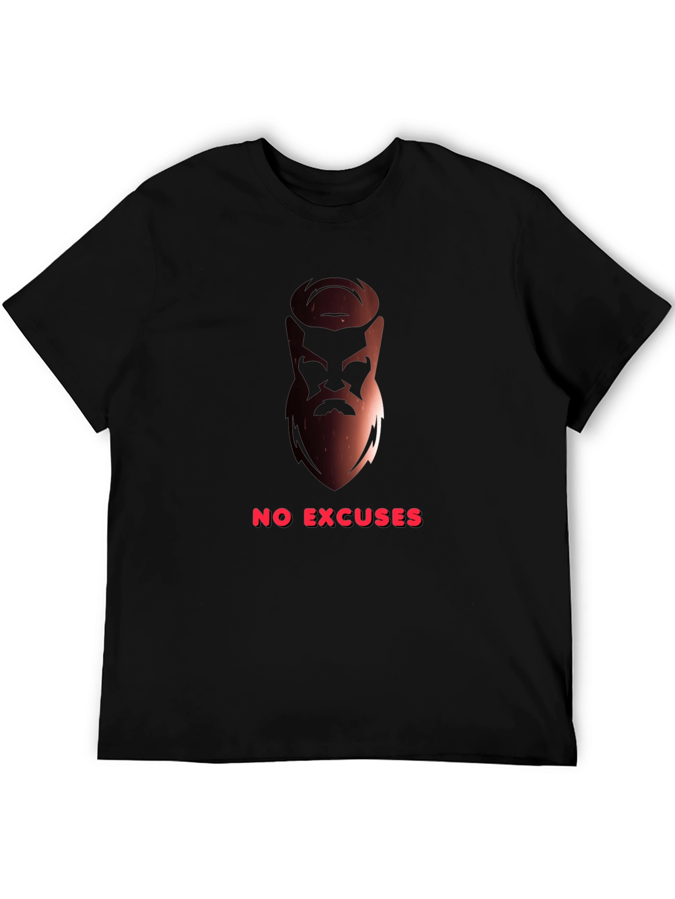 No Excuses Graphic Tee - Mens Black T-Shirt