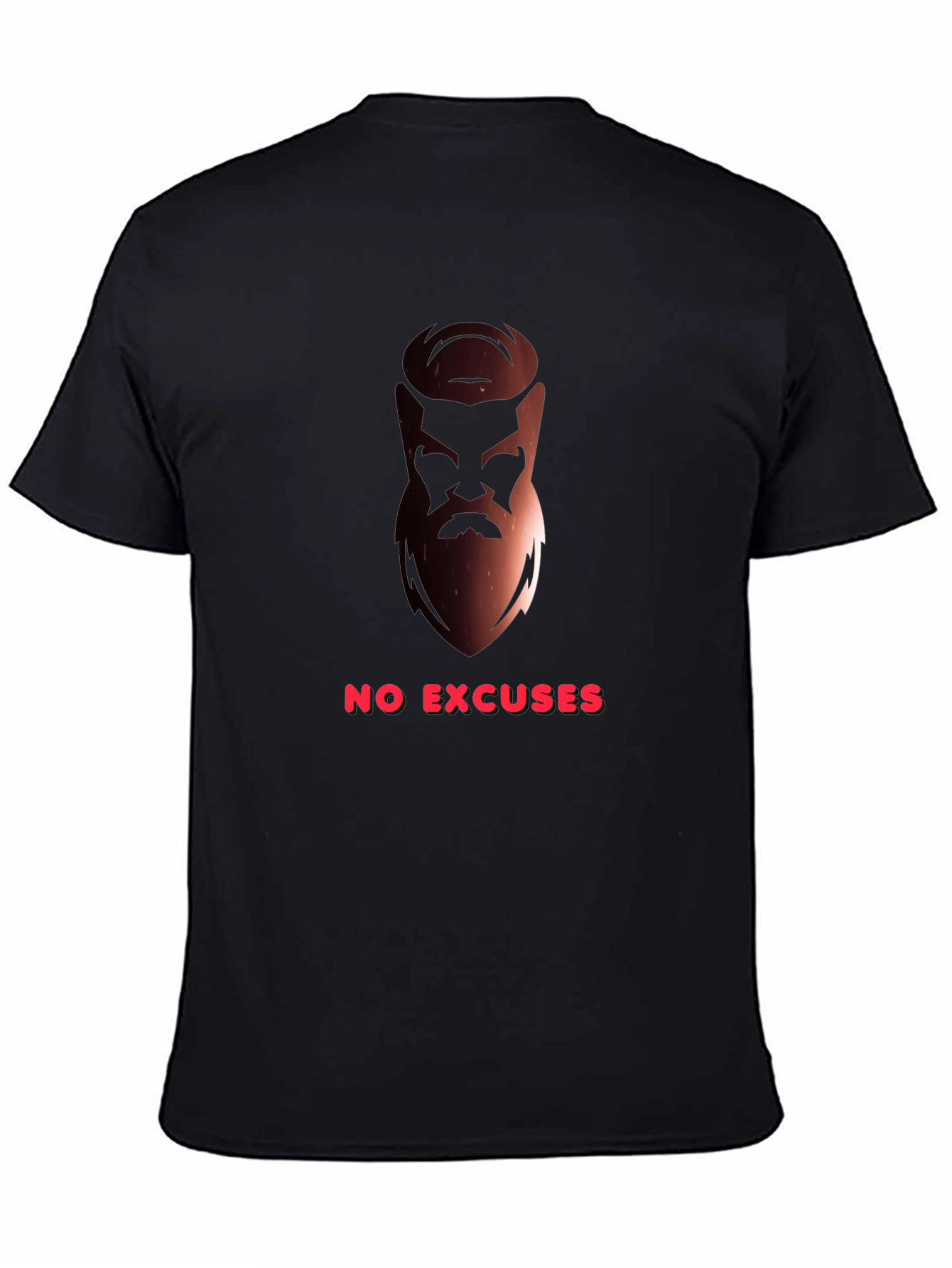 No Excuses Graphic Tee - Mens Black T-Shirt