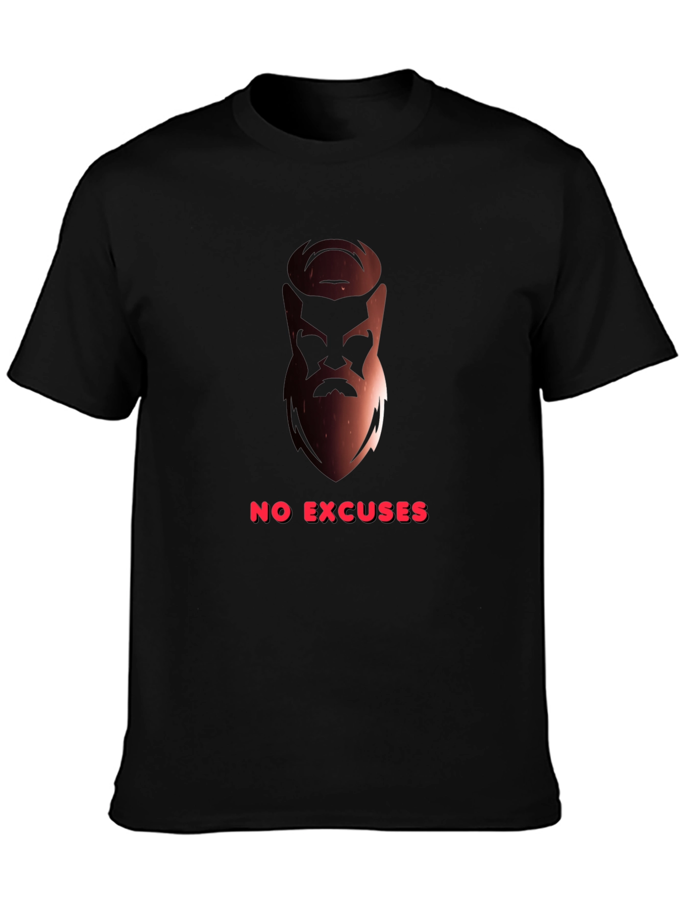 No Excuses Graphic Tee - Mens Black T-Shirt
