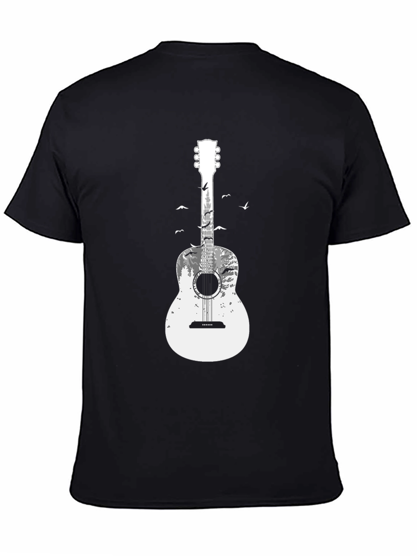 Guitar Landscape Graphic T-Shirt