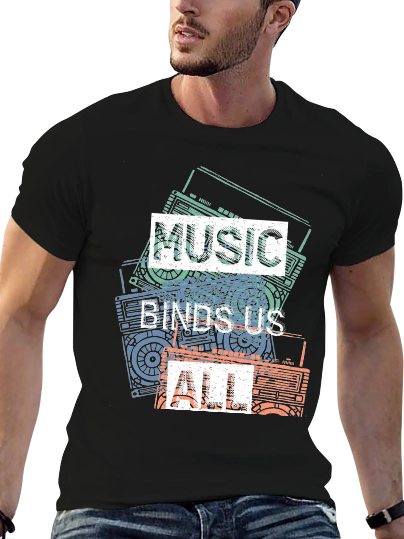 Music Binds Us All Graphic Tee