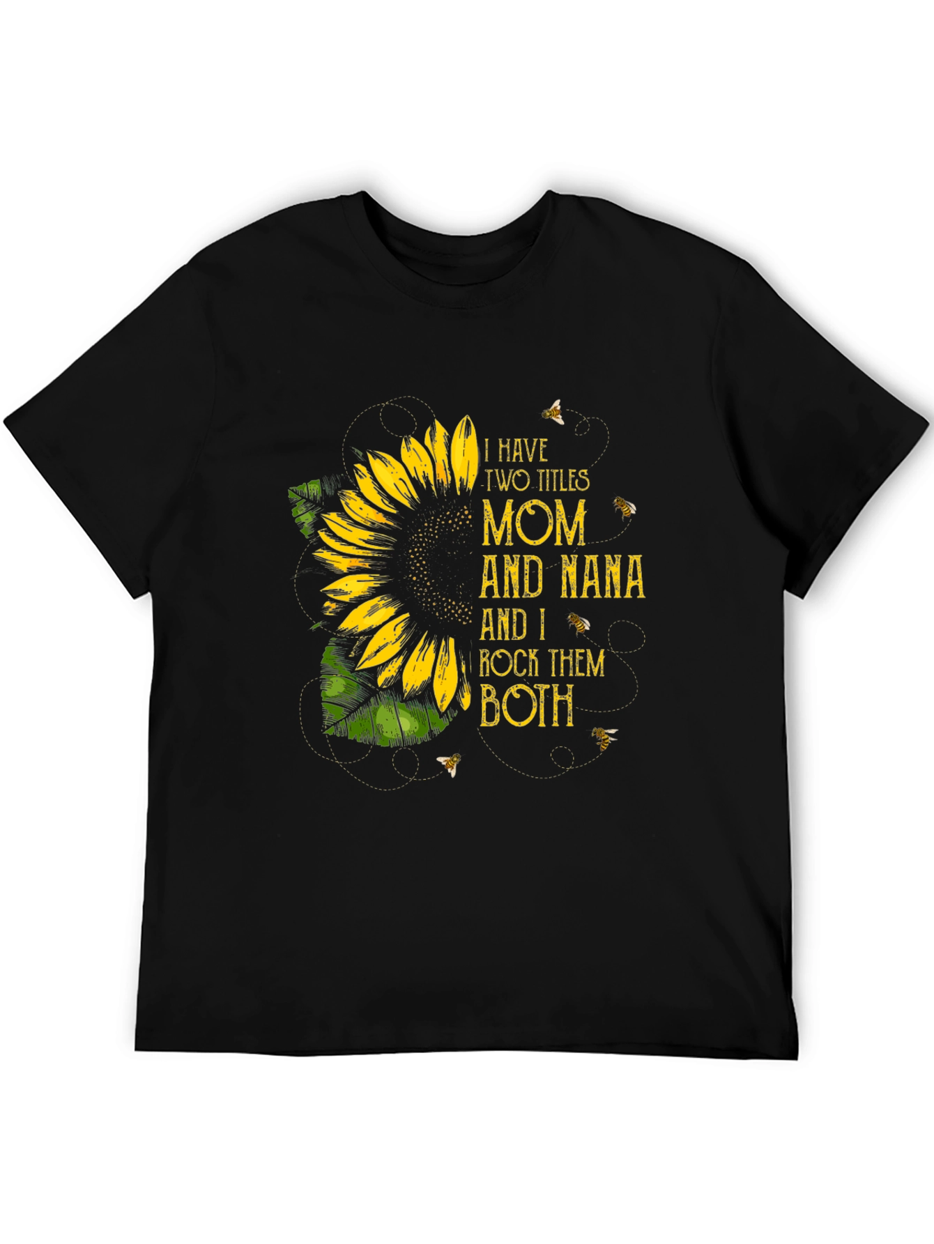 Mom and Nana Sunflower Graphic Tee