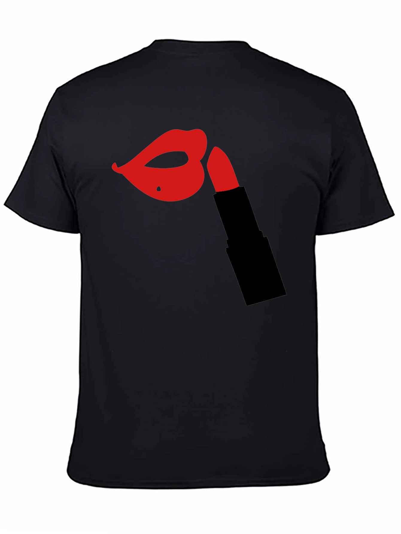Lips & Lipstick Graphic Tee - Bold Fashion Statement