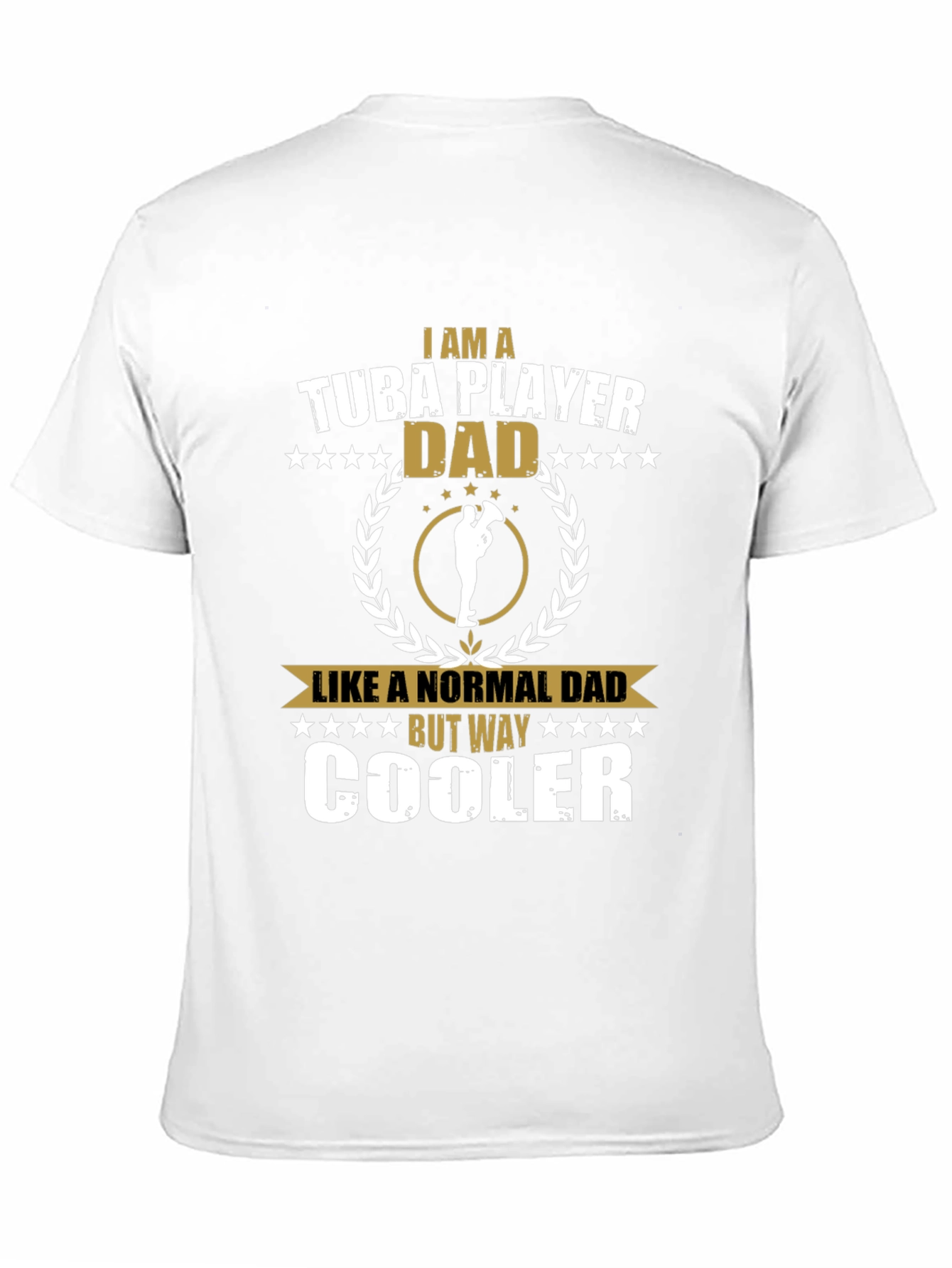 Tuba Player Dad T-Shirt - Cool Dad Gift